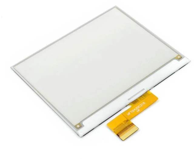 Alt view image 3 of 3 - AJMRTC 4.2 Inch 3-Color E-Ink Raw Display EPD, Yellow Black White Screen, SPI Interface, No PCB Board, E-Paper Raw Panel for Embedded Display, Low Power IoT & DIY Electronic Projects