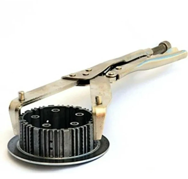Alt view image 3 of 3 - AJMRTC Motorcycle Maintenance Tool Set, Clutch Holding Forceps & Clutch Hub Pullers, Hardened Steel Repair Tools for Motorcycle Clutch Disassembly, Installation, Routine Maintenance and Mechanical Rep