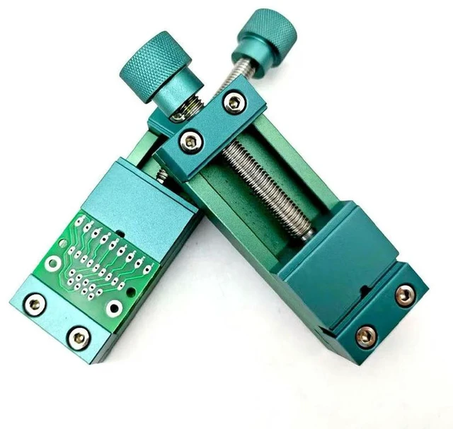 Alt view image 2 of 3 - AJMRTC Tabletop Pliers, Manual Clamping Bench Vise, Small Welding Table Clamp, Portable Workbench Holding Tool for Welding, Metal Fabrication, Assembly & DIY Workshop Projects