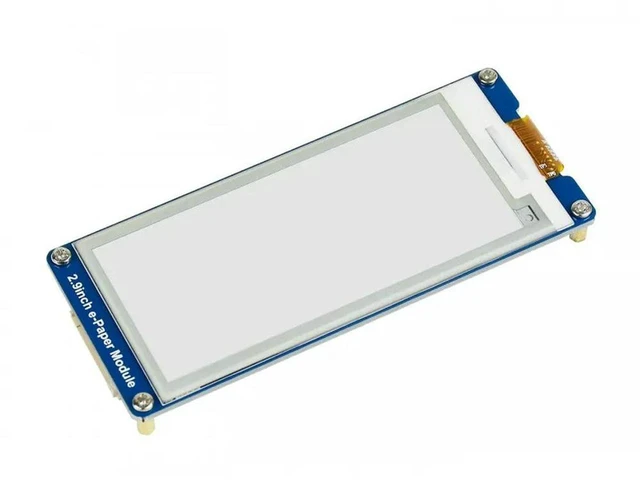 Alt view image 2 of 3 - AJMRTC 2.9 Inch e-Paper Module, 296×128 Resolution E-Ink Display, Low Power E-Paper Screen, SPI Interface, For Electronic Tags, IoT, Embedded Projects, Smart Display & DIY Development
