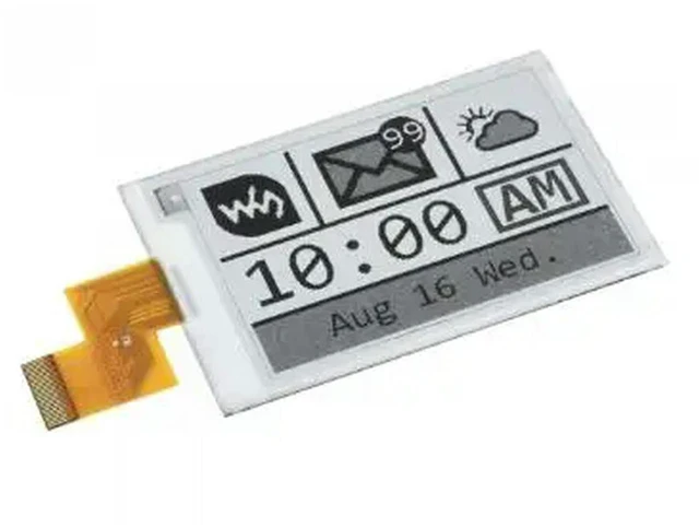 Alt view image 2 of 3 - AJMRTC 2.7 Inch E-Ink Raw Display Panel, 264×176 Resolution e-Paper Screen, Bi-stable Raw E-Paper Module, Low Power Raw Panel for Electronic Tags, IoT Indicators & Embedded DIY Development