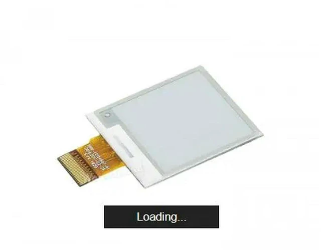 Alt view image 3 of 3 - AJMRTC 2Pcs/Lot 1.54 Inch E-Ink Raw Display Panel, 200×200 Square e-Paper Bare Screen, Bi-stable Low Power Raw Panel for Electronic Tags, IoT Indicators & Custom Embedded DIY Projects