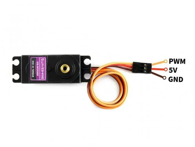 Alt view image 3 of 3 - AJMRTC 2Pcs/Lot MG996R Servo Motor, Metal Gear High Torque Servo, 13kg.cm Torque Digital Servo, For RC Robot Arm, RC Car, Helicopter, Mechanical Model & DIY Maker Robotics Projects