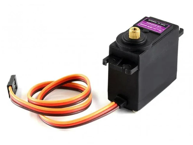 Alt view image 2 of 3 - AJMRTC 2Pcs/Lot MG996R Servo Motor, Metal Gear High Torque Servo, 13kg.cm Torque Digital Servo, For RC Robot Arm, RC Car, Helicopter, Mechanical Model & DIY Maker Robotics Projects