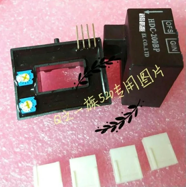 Alt view image 2 of 2 - AJMRTC HDC-200BP-B Hall Transformer Current Sensor, Open Loop Hall Effect Current Transducer, 200A AC DC Current Measurement Module, In Stock for Inverter, UPS and Industrial Power Monitoring