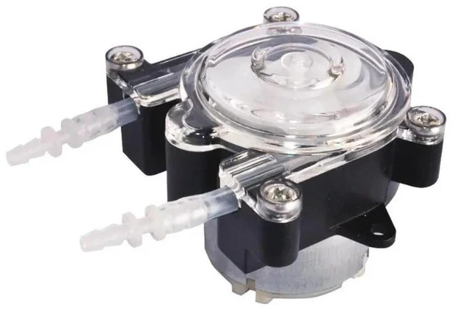Alt view image 3 of 3 - AJMRTC 12V Micro Peristaltic Pump for Liquid Feeder, 25-70ml/min Adjustable Flow Mini Peristaltic Pump, Small Dosing Pump for Lab Liquid Transfer, Watering, DIY Liquid Delivery Projects