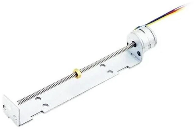 Main image of AJMRTC SM1567-100 Linear Stepping Motor, Micro Lead Screw Linear Stepper Motor, Precision Slider Actuator for 3D Printing, Mini CNC Engraving and Automated Linear Motion Projects