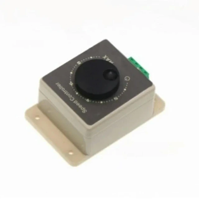 Alt view image 2 of 3 - AJMRTC 12V 20A High Power PWM DC Motor Speed Governor, Pulse Width Modulation DC Motor Controller Board, Adjustable Speed Regulation with Overcurrent Overheat Protection for Brushed DC Motor, DIY Auto