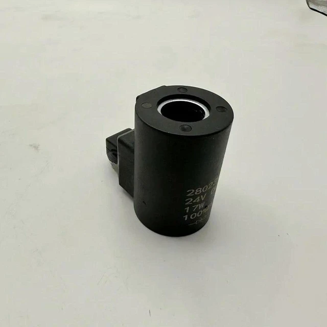 Main image of AJMRTC 10333044 Solenoid Valve Coil 24V for Construction Machinery Parts, Hydraulic Pilot Control Replacement Coil, Heavy Equipment Spare Part for Hydraulic Pilot System