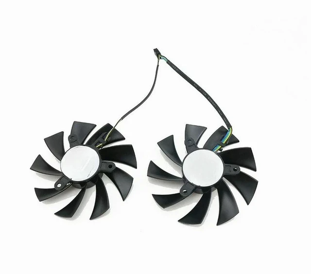 Alt view image 3 of 3 - AJMRTC Graphics Card Cooling Fan Replacement, Compatible with GTX 1650 / 1660 / 1660 Ti XC / SC / Ultra Series GPU, 4-Pin PWM Fan, Quiet Cooling Fan for Gaming Video Card Repair