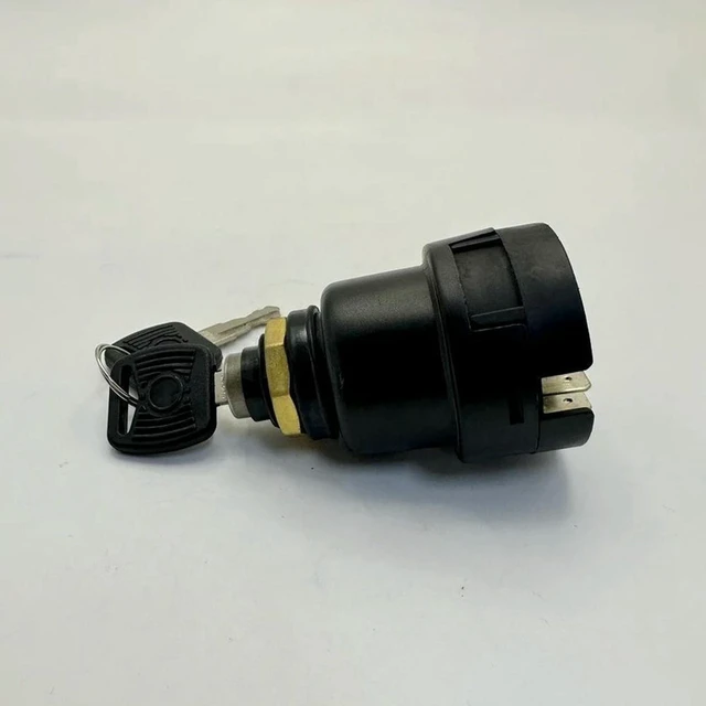 Alt view image 3 of 3 - AJMRTC 11444212 Ignition Switch for Excavator Parts, Replacement Ignition Starter Switch Compatible with 60, 65, 85, 135, 210 Excavator Models, Heavy Duty Construction Machinery Spare Part