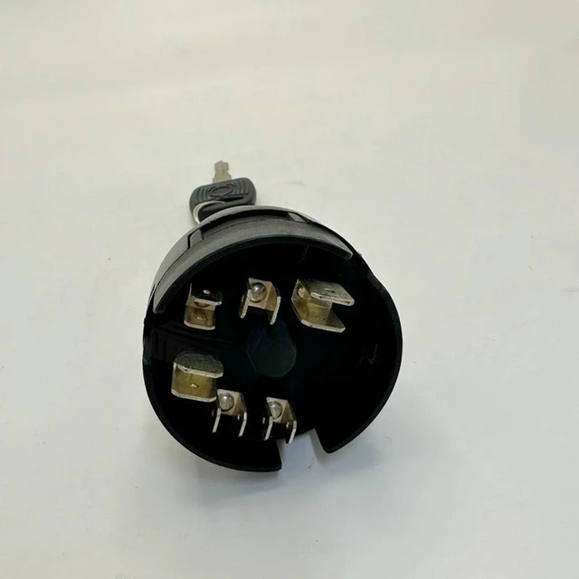Alt view image 2 of 3 - AJMRTC 11444212 Ignition Switch for Excavator Parts, Replacement Ignition Starter Switch Compatible with 60, 65, 85, 135, 210 Excavator Models, Heavy Duty Construction Machinery Spare Part