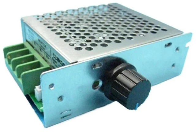 Main image of AJMRTC CCM6DS PWM DC Motor Governor, 12V 30A DC Motor Speed Controller with Housing & Speed Switch, 2Pcs Pack, Pulse Width Modulation Regulator for DC Motor, Fan, Pump and DIY Automation Projects