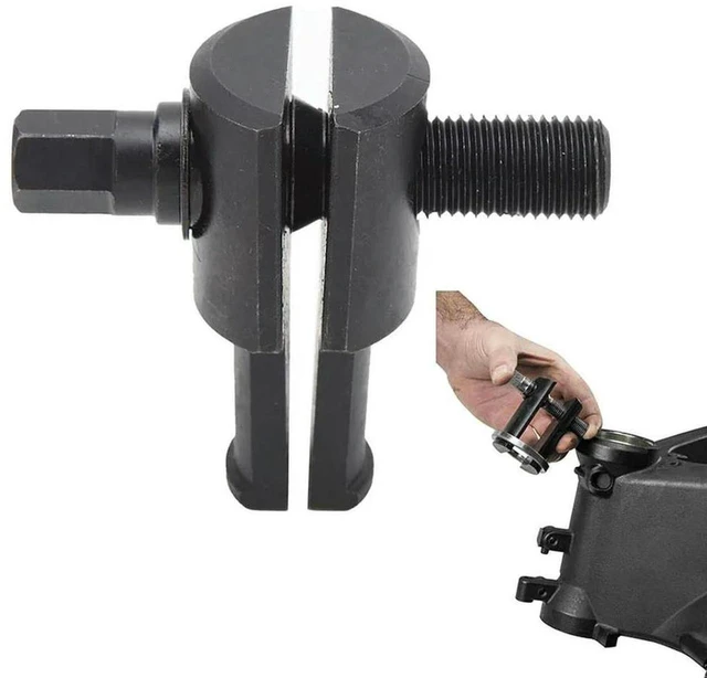 Alt view image 3 of 3 - AJMRTC Motorcycle Steering Bearing Base Removal Puller, Seat Ring Disassembly Tool, Fits 25-40mm Diameter, Professional Separation Puller for Motorcycle Steering Head Bearing Overhaul & Repair