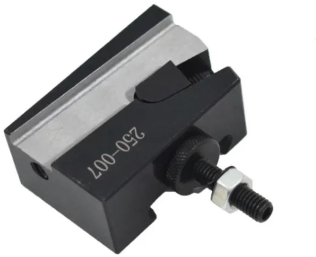 Alt view image 3 of 3 - AJMRTC High Precision American Style Quick Change Tool Holder, Model 250-007, CNC Quick Release Lathe Sharpener Tool Post, for CNC Lathe Machining, Metal Turning and Workshop Processing