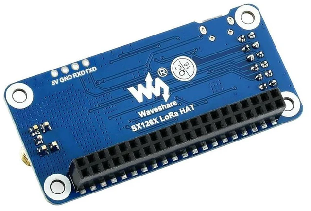 Alt view image 2 of 3 - AJMRTC SX1262 LoRa HAT for Raspberry Pi, 868MHz Frequency Band for Europe, Asia & Africa, Long-Range LoRa Wireless Communication HAT for IoT Monitoring, Embedded Data Transmission & Maker DIY Projects