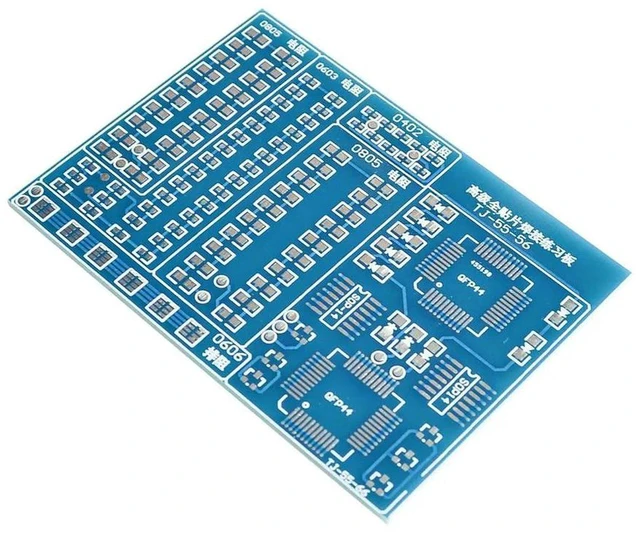 Alt view image 2 of 3 - AJMRTC SMT SMD Component Soldering Practice Board DIY Kit, Includes Resistors Diodes Transistors, Electronics Soldering Training Starter Kit for Beginner Electronic Learning and Welding Exercise