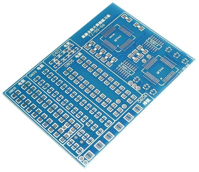 Alt view image 3 of 3 - AJMRTC SMT SMD Component Soldering Practice Board DIY Kit, Includes Resistors Diodes Transistors, Electronics Soldering Training Starter Kit for Beginner Electronic Learning and Welding Exercise