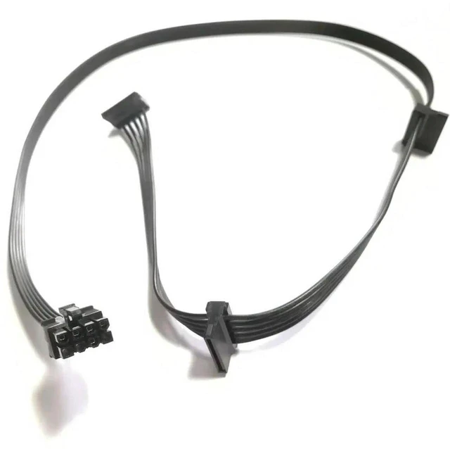 Main image of AJMRTC 8Pin Modular PSU to 3-Port SATA Power Cable, HDD SSD Power Cord for Cougar GX1050 GX800 GX600 CMX550, Red Star R500MLI R600 R500 Series Modular Power Supply