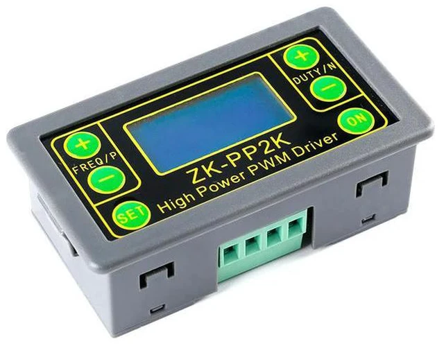 Alt view image 3 of 3 - AJMRTC ZK-PP2K PWM DC Motor Speed Controller, DC 3.3V~30V 8A 150W Adjustable Speed Regulator, LED Dimmer Module with Pulse Frequency & Duty Ratio Control for DC Motor LED Light