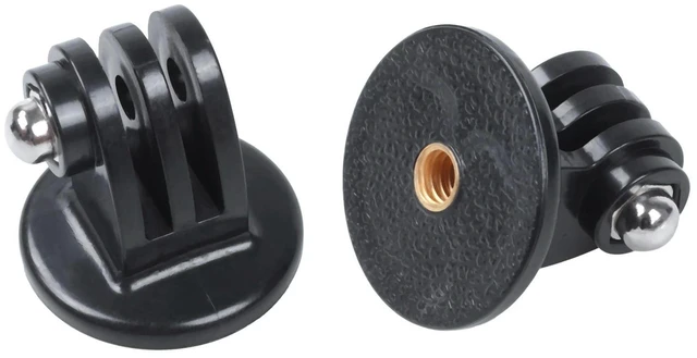 Alt view image 3 of 3 - AJMRTC Tripod Mount Adapter Black, Camera Tripod Converter Compatible with Gopro Hero 4, 3+, 3, 2, 1, 4Packs Tripod Mount Bracket for Action Camera Photography Accessories