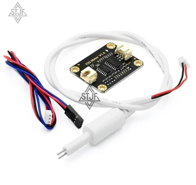 Alt view image 3 of 3 - AJMRTC TDS Sensor Module V1.0, Water Quality Tester Board, Total Dissolved Solids Meter, Water Filter Measuring Sensor for Arduino Raspberry Pi Aquarium Hydroponics Water Monitoring Projects