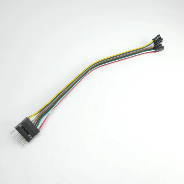 Alt view image 3 of 4 - AJMRTC 8Pin Power Switch DuPont Adapter Cable, Compatible with Lenovo ATX Motherboard, PC Host Case Front Panel Wire 20cm, Power SW Reset SW HDD LED Front Panel Connector Cable for Desktop PC Chassis