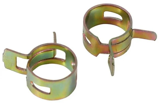 Alt view image 2 of 3 - AJMRTC 16Pcs Barb Fitting Computer Water Cooling Clamp, Copper Heatsink Cooler Hose Connector for 3/8 Inch ID Tubing G1/4 Thread Chromed Water Cooling Adapter for PC Liquid Cooling Radiator Build
