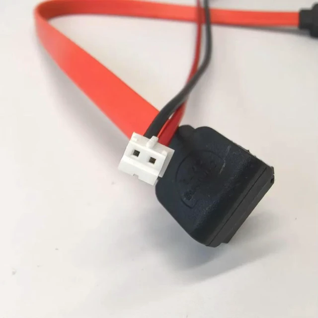 Alt view image 3 of 3 - AJMRTC PH2.0 2Pin to SATA Power 90 Degree 22Pin 7+15 Data Power Cable, SATA 22Pin 7+15 Combined Cord for ITX Motherboard, SSD, Optical Drive, Hard Disk, Small Form Factor PC Internal Wiring
