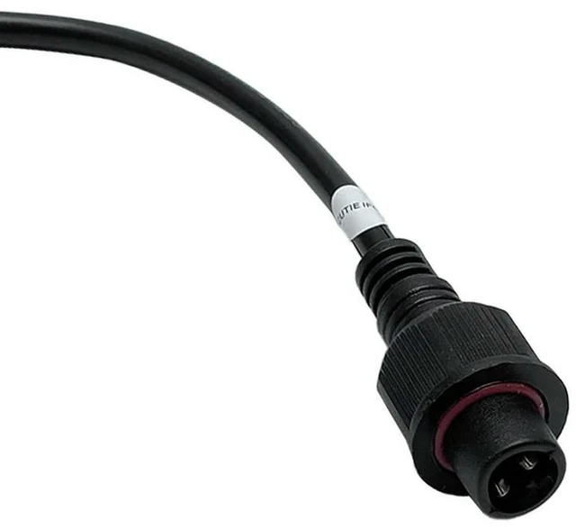 Alt view image 2 of 3 - AJMRTC Dual USB Female to 2Pin Male Conversion Cable with Built-in 5V 3A Voltage Regulator, Step Down Power Adapter Wire for Solar Panel, Outdoor Lamp, Floodlight, Solar Light Power Supply Conversion