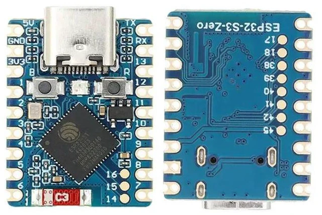 Alt view image 2 of 2 - AJMRTC ESP32-S3-Zero Mini Development Board, Ultra Small ESP32 S3 Wireless MCU Board with 2.4GHz Wi-Fi & Bluetooth 5 LE, Type-C Interface, 4MB Flash 2MB PSRAM for IoT, AIoT and Electronic DIY Projects