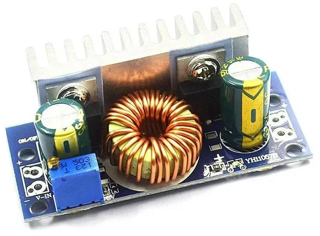 Alt view image 2 of 3 - AJMRTC DC-DC High Efficiency Boost Converter Module, High Power Wide Voltage Step Up Power Supply Board, Adjustable Output Voltage for Automotive, Laptop, Industrial Equipment Power Conversion Project