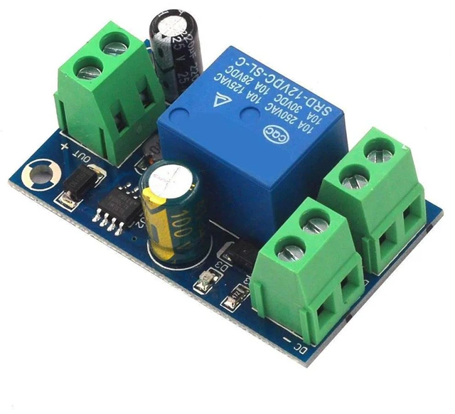 Alt view image 2 of 3 - AJMRTC Power-OFF Protection Automatic Switching Module, 12V to 48V UPS Emergency Power Cut-off Control Board, Auto Switch Between Main and Backup Power for Monitoring, Industrial Equipment DIY UPS Pro