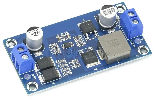 Alt view image 2 of 3 - AJMRTC XH-M250 DC-DC Step Down Power Module, Adjustable Buck Voltage Regulator Converter Board, 12V 6A 72W High Power DC Power Supply, Wide Input for DIY Electronics, Battery Charging, LED Driver Proj