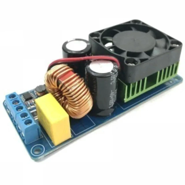 Alt view image 3 of 3 - AJMRTC IRS2092S 500W High Power Class D HIFI Digital Power Amplifier Board Finished Mono Amp Module, Better Than LM3886 for Speaker Audio DIY Amplifier Project