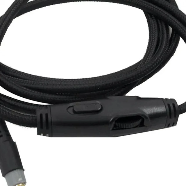 Alt view image 3 of 3 - AJMRTC 2X Replacement Headphone Cable with Volume Control, For HyperX Cloud Alpha Cloud Core Flight Headset, Sound Adjustment Audio Cord for Gaming Headphone