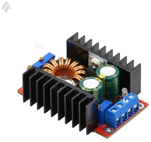 Main image of AJMRTC 80W Automatic Buck Boost Stabilized Power Supply Module, DC 10-35V Input to DC 1-35V Adjustable Output, DC-DC Step Up Step Down Voltage Regulator Board for Car Charging, Industrial Power and DI