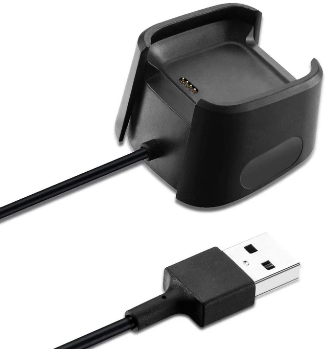 Alt view image 2 of 3 - AJMRTC 2Pack Replacement USB Charging Cable for Fitbit Versa 2, Magnetic Charger Cord Compatible with Fitbit Versa 2 Smart Watch, Portable Versa 2 Watch Charging Accessories