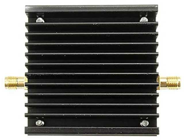 Alt view image 2 of 3 - AJMRTC 433MHz RF Power Amplifier Module, DC 5-7.2V 5W Broadband Low Noise RF Amp, 380-450MHz Signal Booster for Remote Control Transmitter