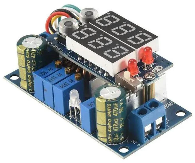 Main image of AJMRTC DC 6-36V 5A MPPT Solar Charge Controller Module, LED Digital Display DC-DC Step Down CC CV Power Supply Voltage Regulator for Solar Panel Battery Charging