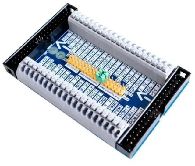 Alt view image 3 of 3 - AJMRTC 40Pin GPIO Cable Adapter & Multifunctional Cascade GPIO Expansion Board Module, Compatible with Raspberry Pi 2/3 Model B, Orange Pi PC, GPIO Extension Kit
