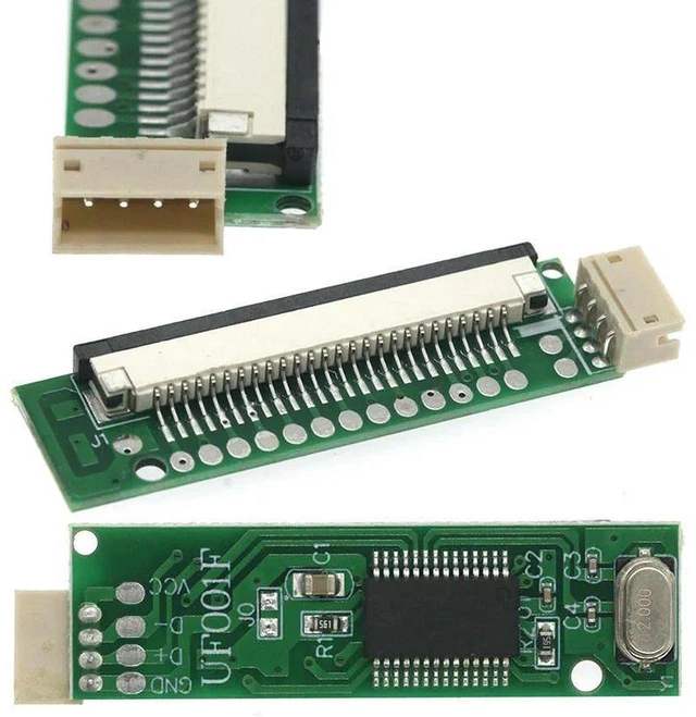 Main image of AJMRTC USB to FDD Floppy Drive Module, 1.44MB Floppy Disk A-Drive Interface Converter, Floppy Drive to USB Adapter Board for Old Floppy Disk Reading, Retro Computer DIY Modification