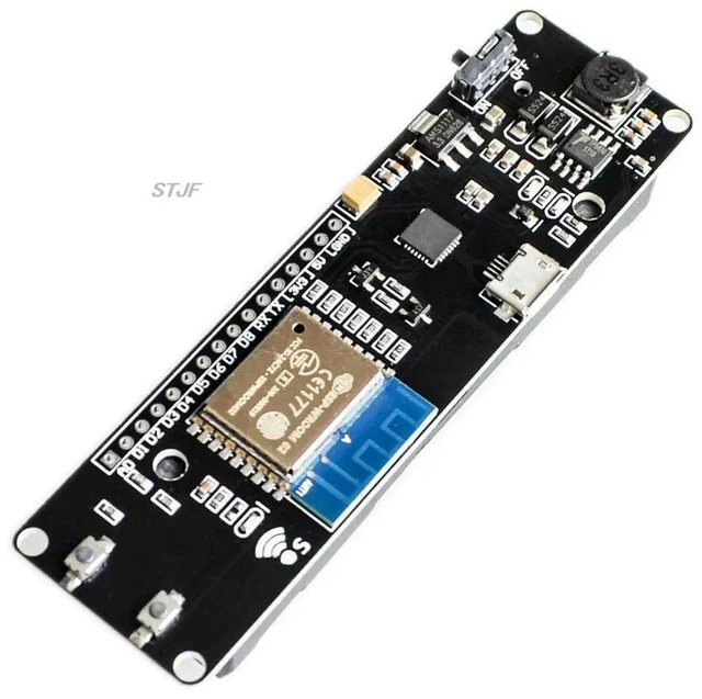 Main image of AJMRTC ESP8266 Development Board, WeMos D1 ESP-Wroom-02 Mother Board, Mini NodeMCU Module with Charging Function, Support PWM I2C, WiFi Wireless Development Board for IoT Electronic DIY Projects