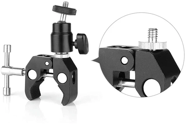 Alt view image 2 of 3 - AJMRTC 22 Pcs Camera Screw Mount Set, 1/4 to 3/8 Tripod Screw Adapter, 1/4 to 1/4 Screw & Camera Hot Shoe Mount Adapter Kit for Tripod, Monopod, Camera Cage, Flash Light, Photography Accessories
