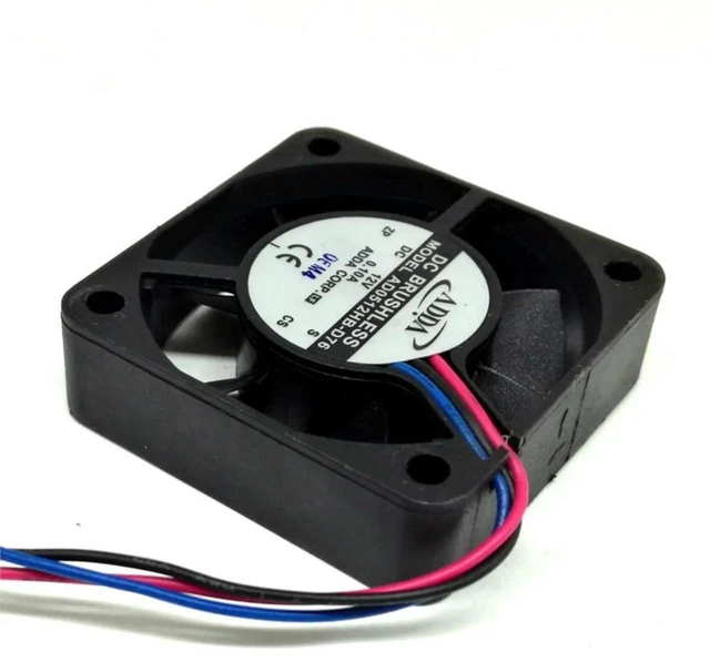 Main image of AJMRTC 5010 Cooling Fan for ADDA AD0512HB-D76, 50mm 12V 0.10A Dual Ball Bearing Mute Fan, 50x50x10mm DC Quiet Cooling Fan for Computer Case, Power Supply, Small Electronic Equipment