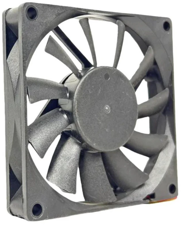 Alt view image 3 of 3 - AJMRTC Ultra-Thin 8015 Cooling Fan, 80x80x15mm 80mm Fan, DC 12V 0.37A 4300 RPM Dual Ball Bearing 3-Pin High Airflow Cooler for PC Case, CPU, Server, Power Supply Heat Dissipation