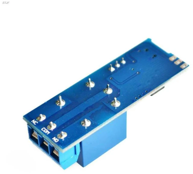 Alt view image 2 of 3 - AJMRTC Adjustable Delay Relay Timer Control Module, 5V-30V Micro USB Powered Trigger Delay Switch, Electronic Timing Relay Board for DIY Circuit Automation, Time Delay Trigger Control Projects