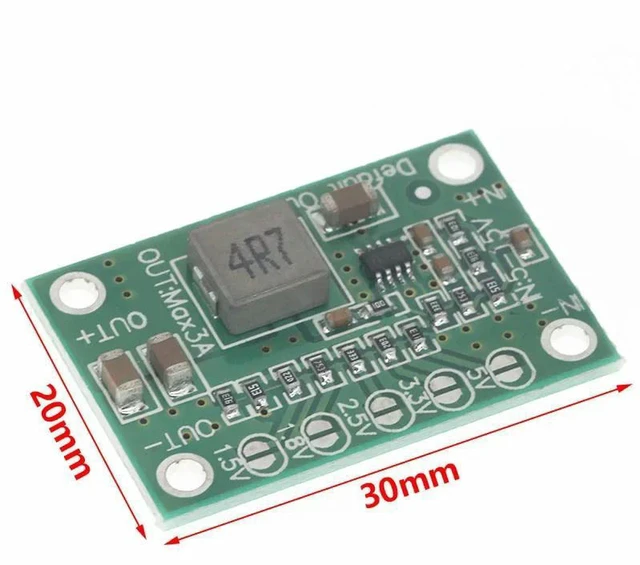 Alt view image 3 of 3 - AJMRTC 10PCS MP1495 DC-DC Step Down Power Converter Board, Adjustable Voltage Regulator Module, Input 5-16V Output 1.25V-5V Max 3A, Buck Power Supply Module for Electronic Circuit & DIY Projects