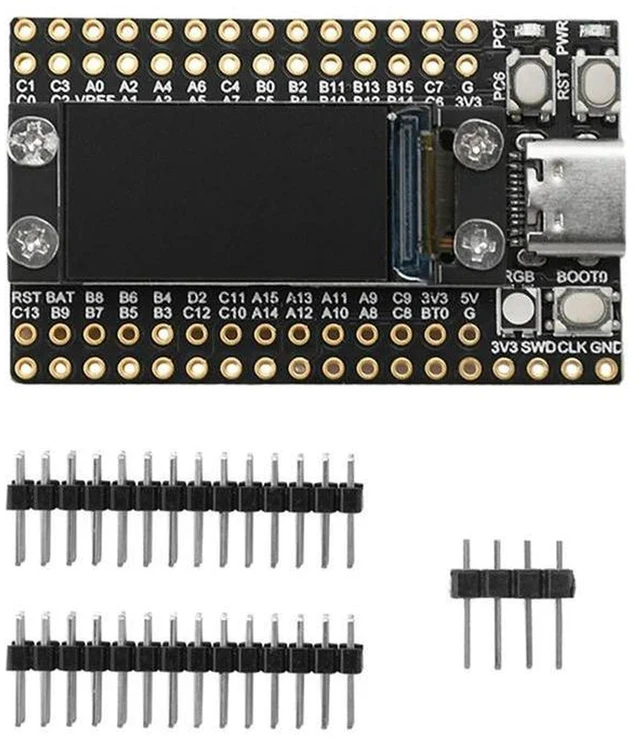 Main image of AJMRTC C6T6 Core Minimum System Board, FLASH Microcontroller Development Board, Single Chip Mainboard for Embedded Programming, Electronic Experiment, Circuit Debugging and Maker DIY Projects