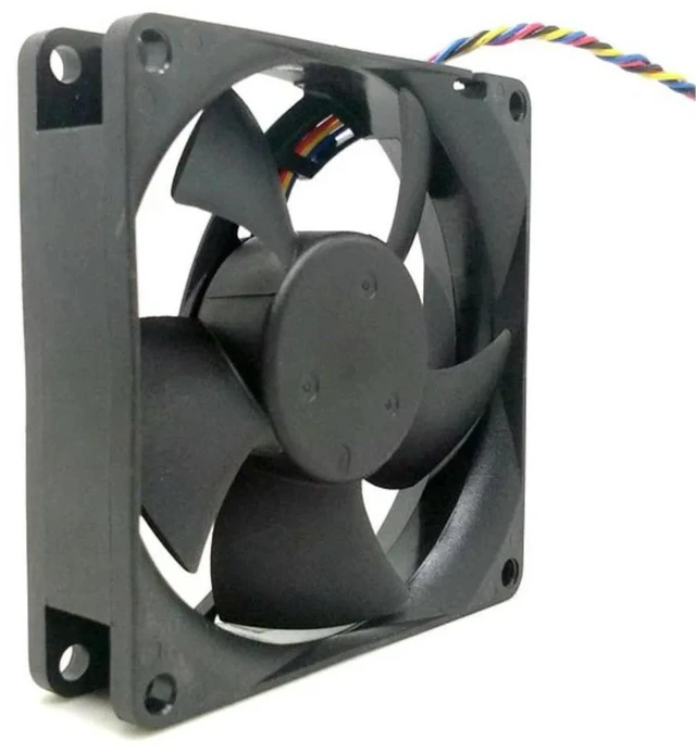 Alt view image 3 of 3 - AJMRTC PVA080F12H 8020 Axial Cooling Fan, 8cm 80×80×20mm DC 12V 4-Wire PWM Fan, Replacement Cooling Fan for Computer CPU, Power Supply and PC Chassis Heat Dissipation